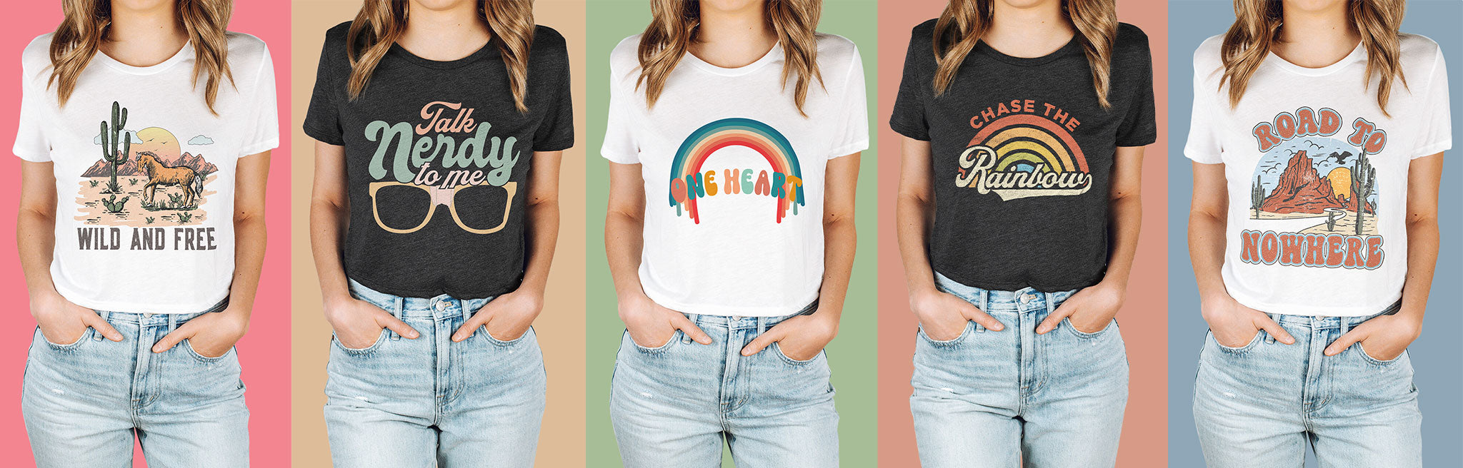 Womens Crop Tees