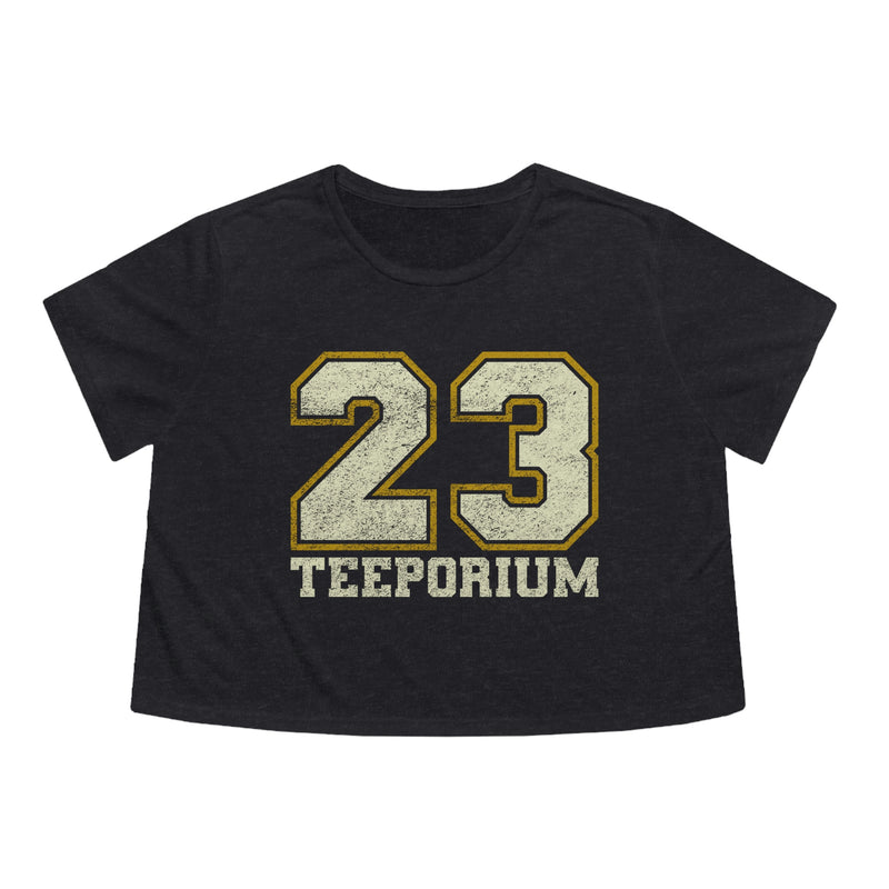 Teeporium 23 Classic Crop Tee