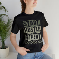 Start Hustle Repeat Mens Tee