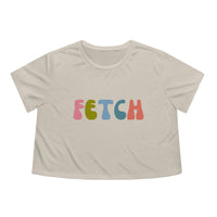 Fetch Hippie Womens Crop Tee