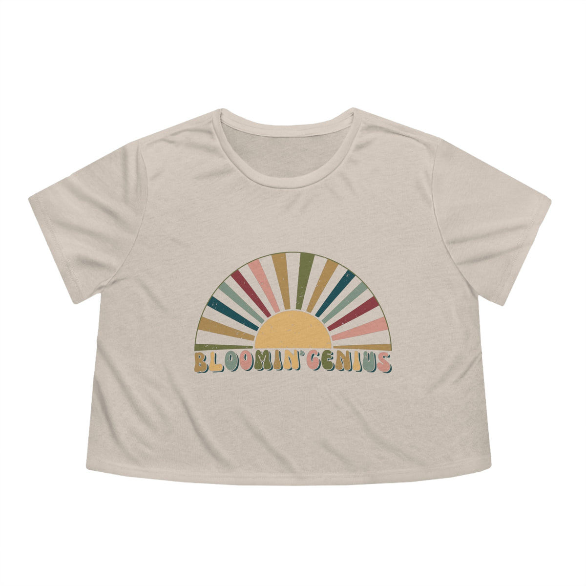 Bloomin' Genius II Crop Tee