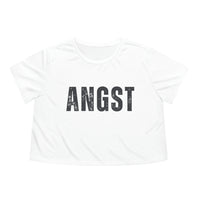 Angst Womens Crop Tee