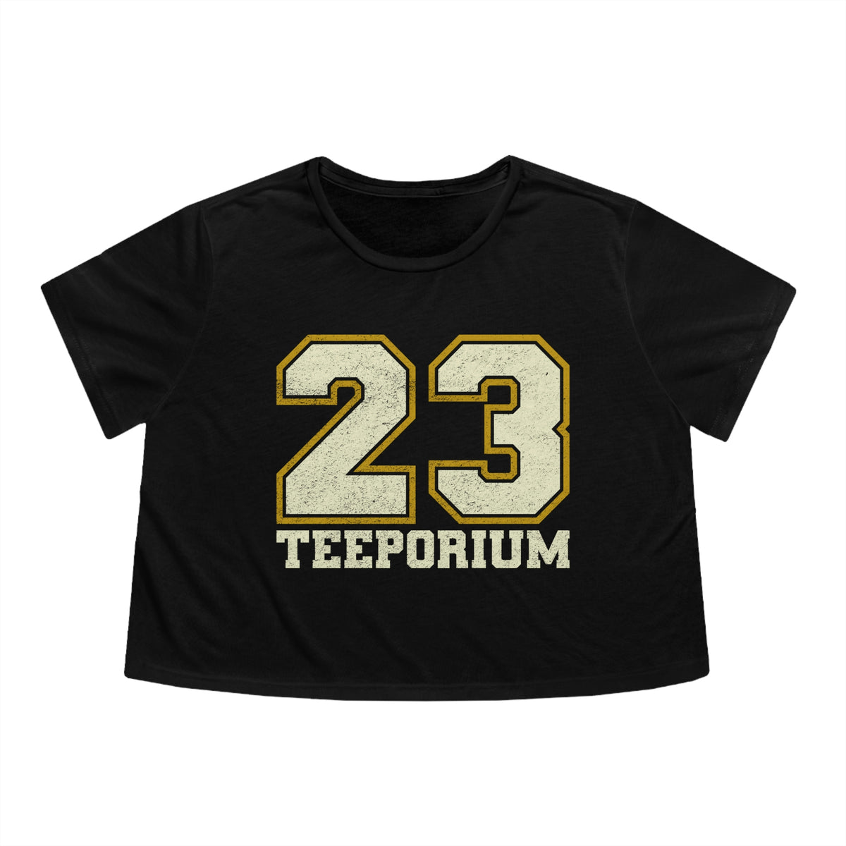 Teeporium 23 Classic Crop Tee