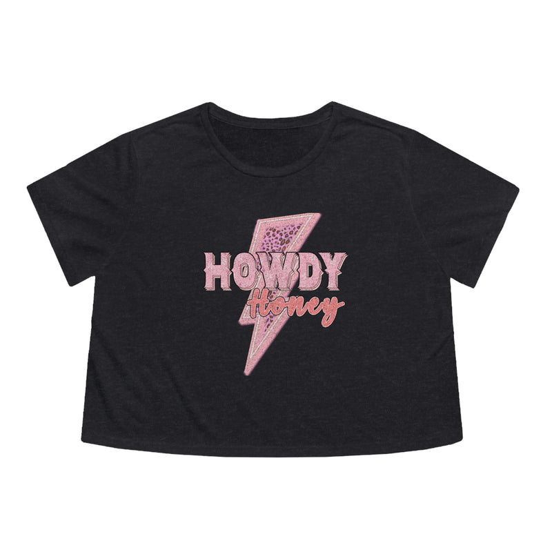 Howdy Honey Crop Tee