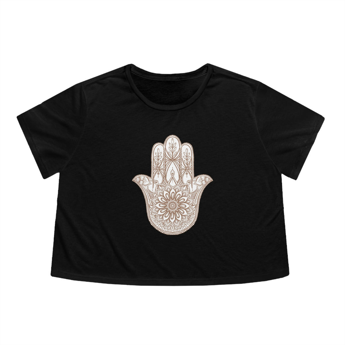 Mehndi Womens Crop Tee