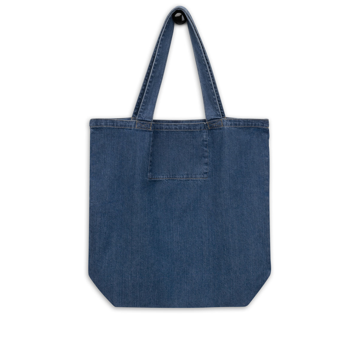 Live Life Meow Denim Tote