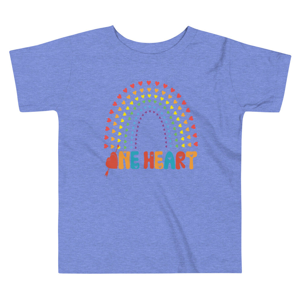 One Heart Toddler Tee