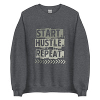 Start Hustle Repeat Sweatshirt