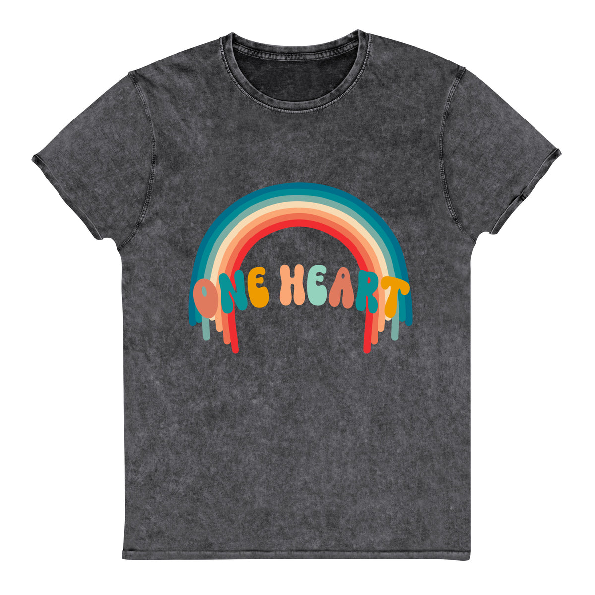 One Heart Mineral Wash Tee