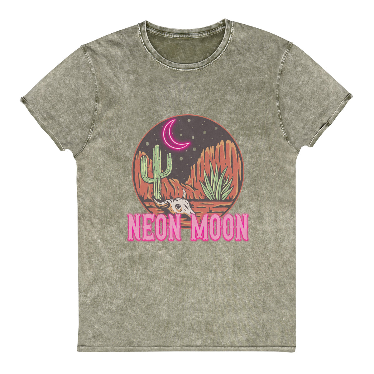 Neon Moon Mineral Wash Tee