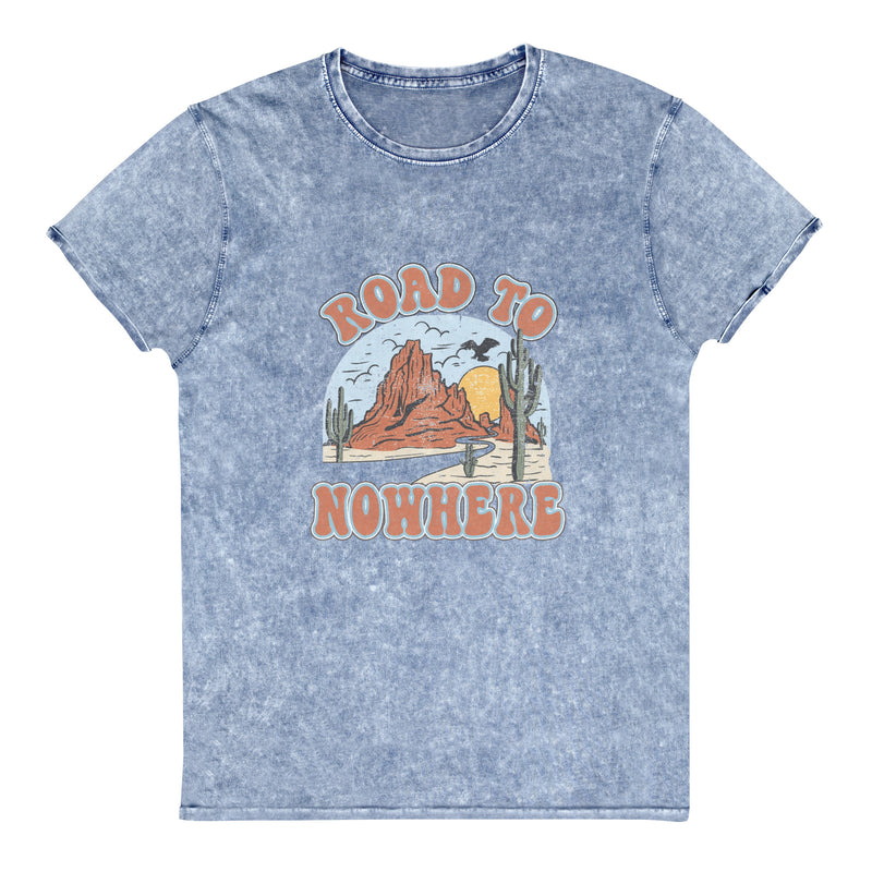 Road To Nowhere Mineral Wash Tee