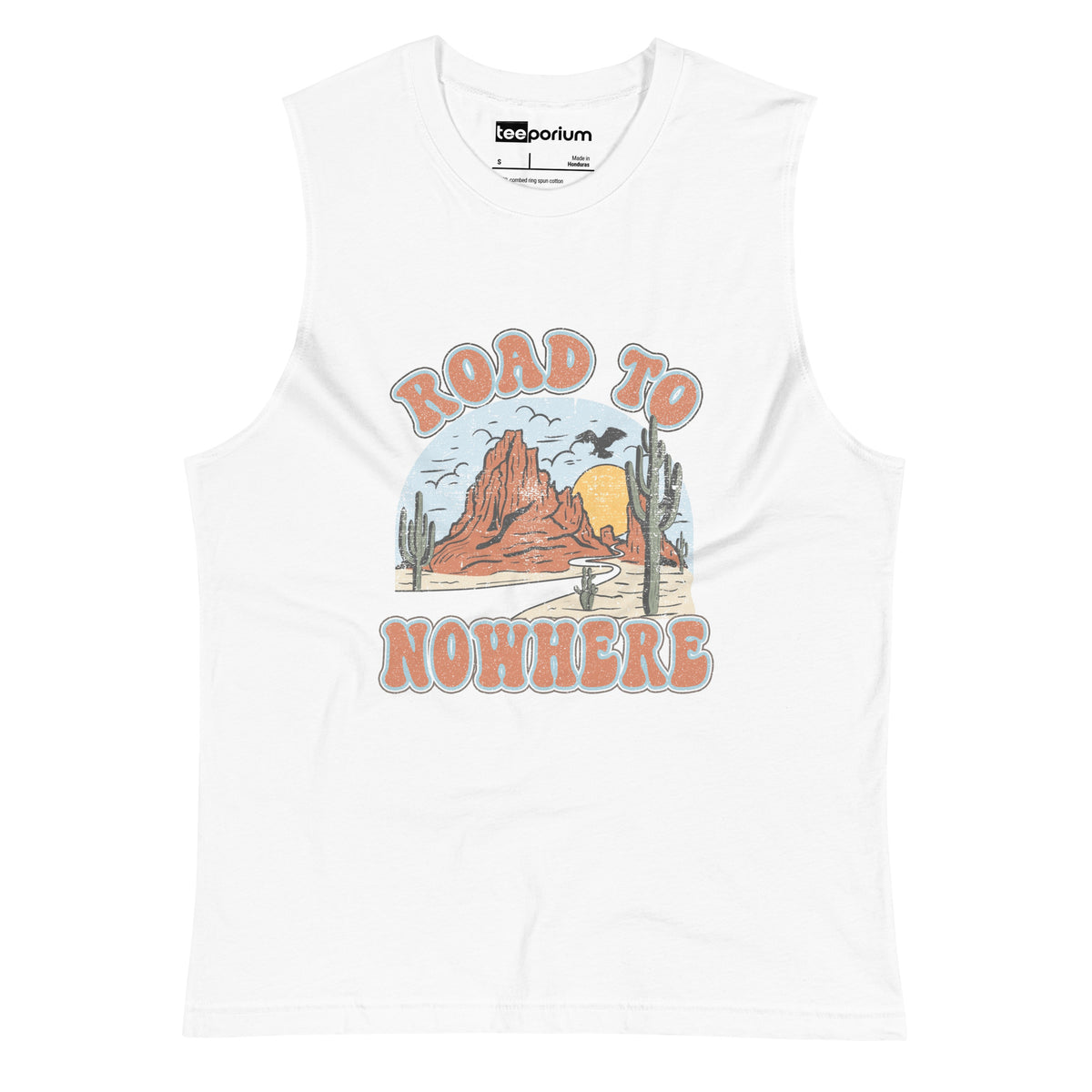 Road To Nowhere Muscle Tank