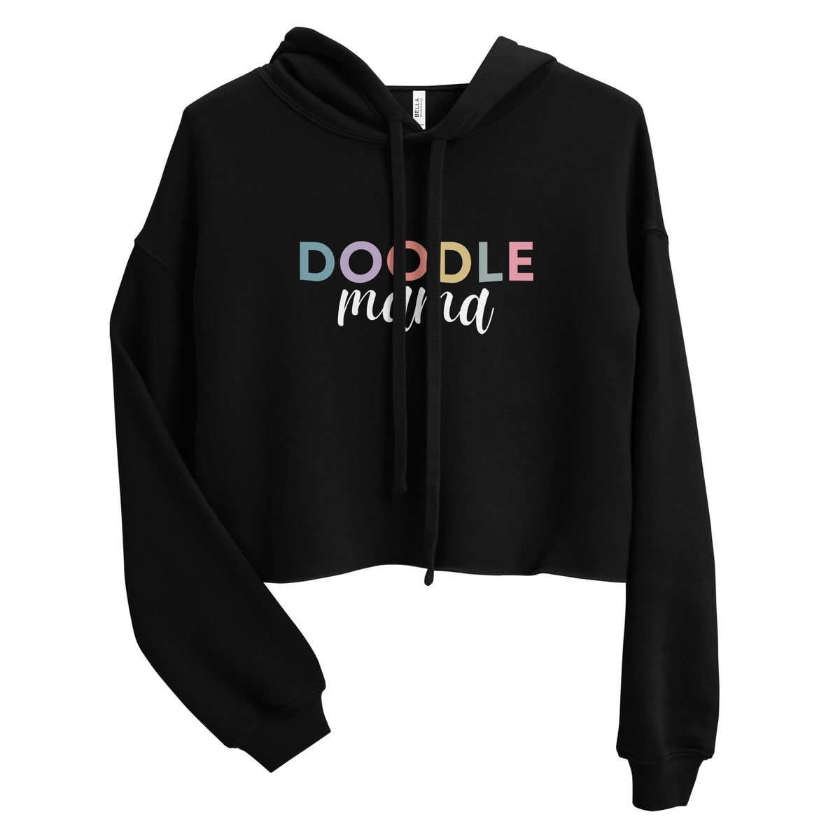 Doodle Mama Crop Hoodie