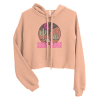 Neon Moon Crop Hoodie