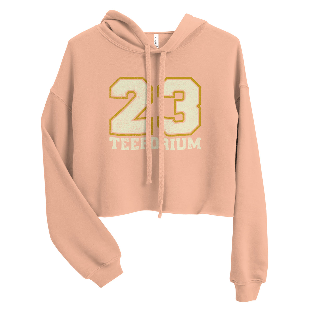 Teeporium 23 Classic Crop Hoodie