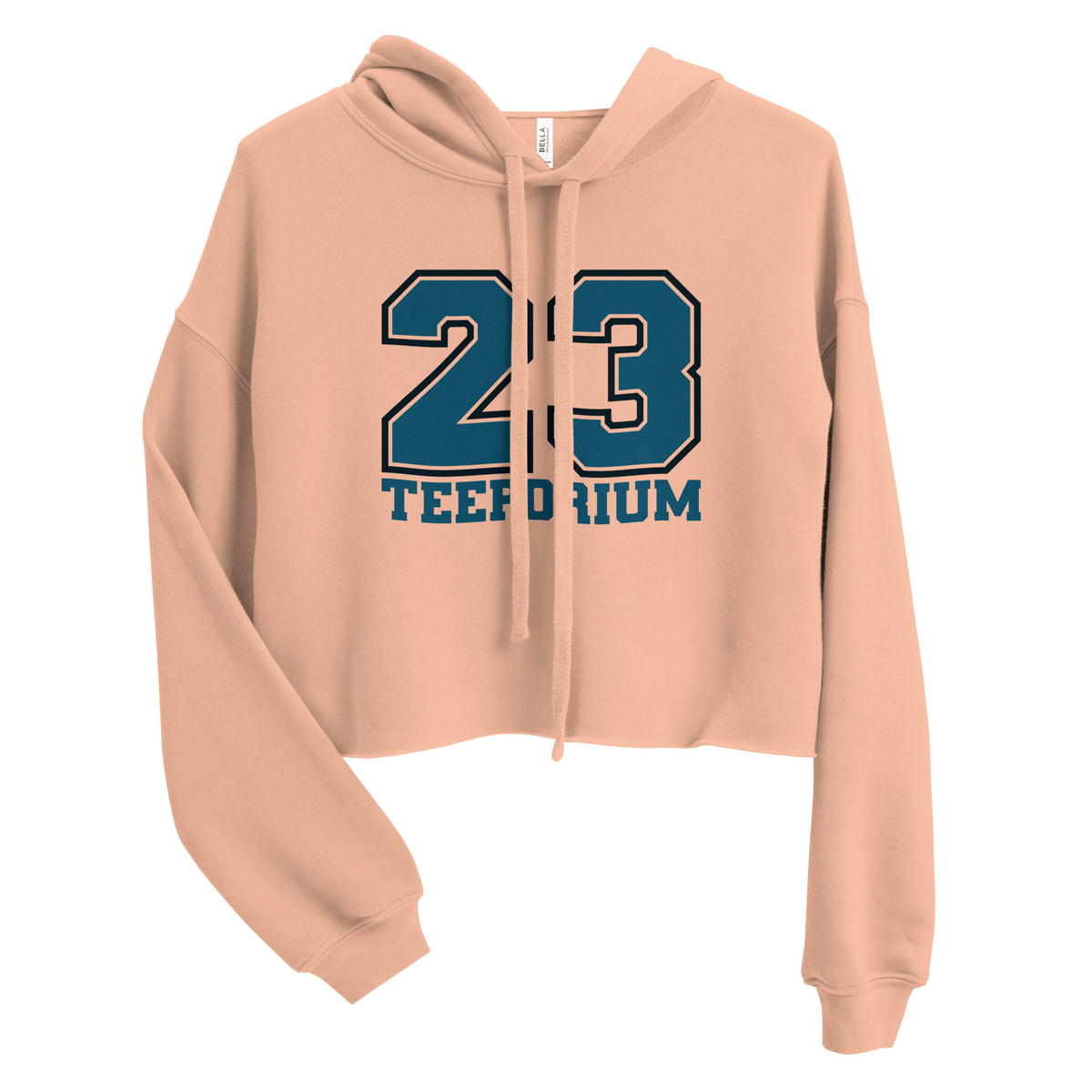 Teeporium 23 Classic Crop Hoodie