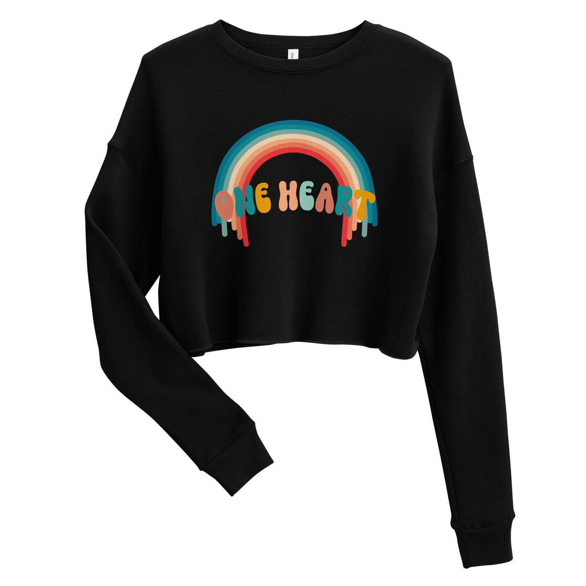 One Heart Crop Sweatshirt