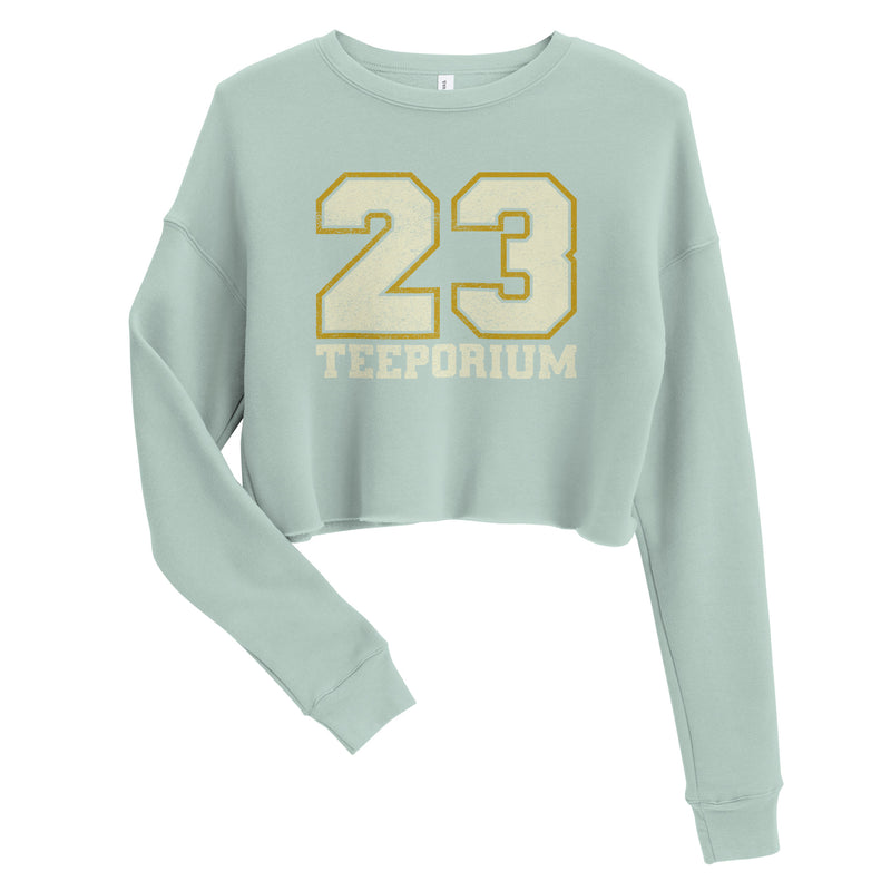 Teeporium 23 Classic Crop Sweatshirt