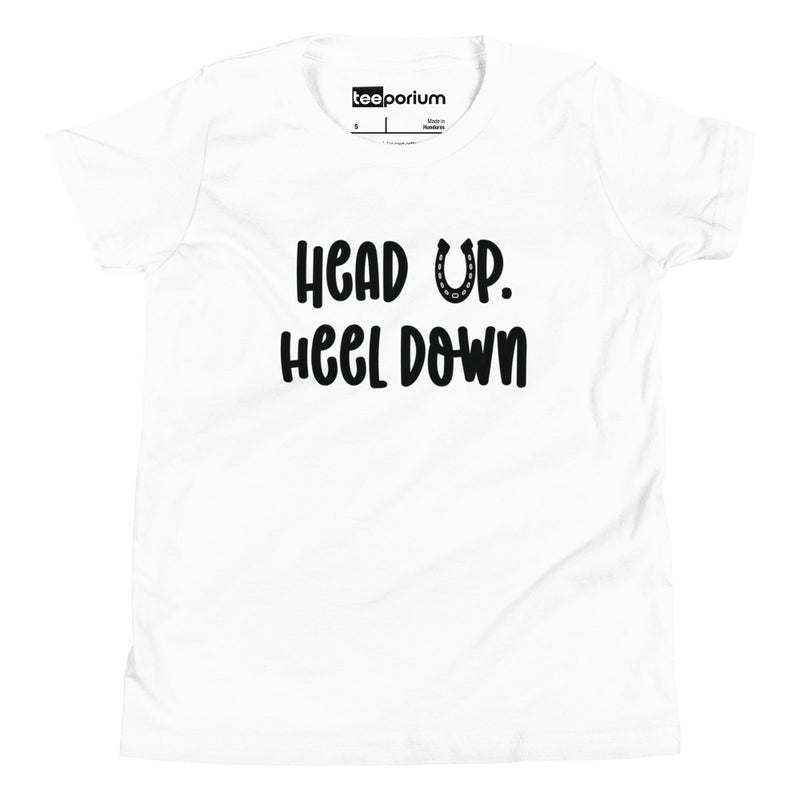 Head Up Heel Down Kids Tee